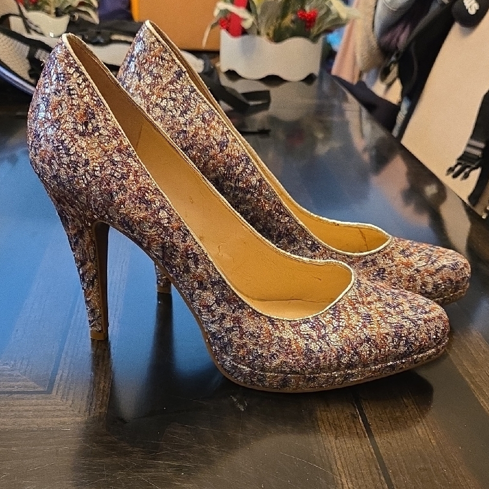 Elegant Multicolor Nine West High Heels